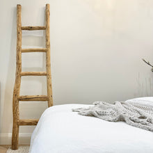 Load image into Gallery viewer, Organic Decorative Ladder | Blonde Elm
