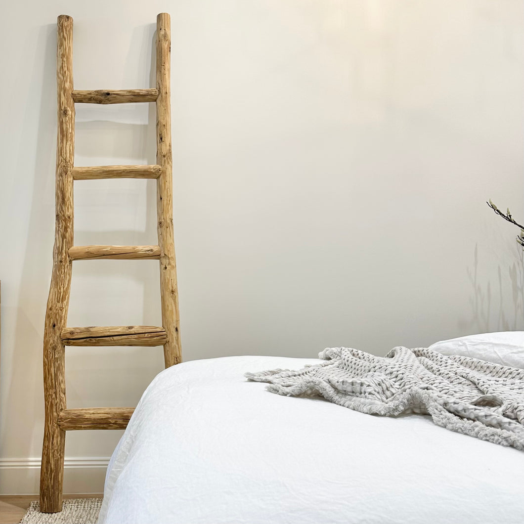 Organic Decorative Ladder | Blonde Elm