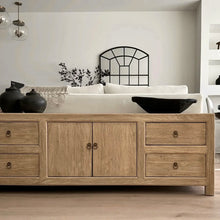 Load image into Gallery viewer, Farmhouse TV Unit _ Aged Elm
