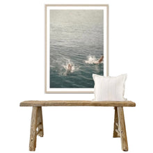 Load image into Gallery viewer, Sunny Summer Blue by Middle of Nowhere _ Framed Print
