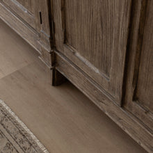 Load image into Gallery viewer, French Provincial Buffet _ Distressed Brown
