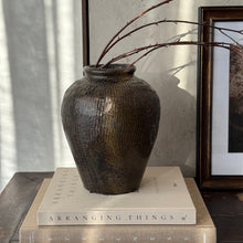 Load image into Gallery viewer, Antique Glazed Pottery _ V2 _ Rustic Brown
