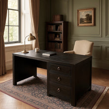 Load image into Gallery viewer, Heritage Desk _ 160cm _ Textured Black
