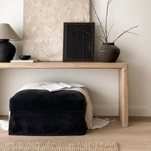 Load image into Gallery viewer, Antique Platform Hallway Table _ Natural Elm
