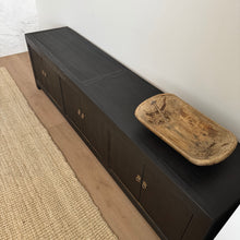 Load image into Gallery viewer, Provincial TV Unit _ 220cm _ Textured Black
