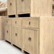 Load image into Gallery viewer, Organic Bedside Table _ Blonde Elm _ 2 Sizes
