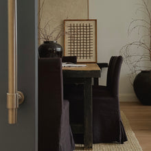 Load image into Gallery viewer, Heritage Dining Table _ 210cm _ Black + Honey Elm
