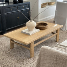 Load image into Gallery viewer, Honey Elm _ Oriental Coffee Table _ 140cm

