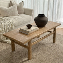 Load image into Gallery viewer, Wabi Coffee Table _ Raw Aged Elm
