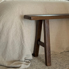 Load image into Gallery viewer, Wabi Skinny Bench _ Antique Brown
