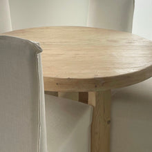 Load image into Gallery viewer, Organic Round Dining Table _ Blonde Elm _ 2 Sizes
