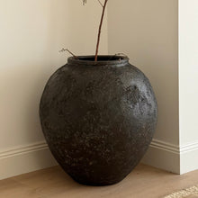 Load image into Gallery viewer, Studio XL Pot by Impreshens _ Textured Black Brown
