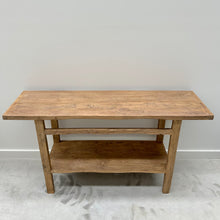 Load image into Gallery viewer, Antique Alter Table | Aged Elm
