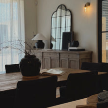 Load image into Gallery viewer, Heritage Dining Table _ 210cm _ Black + Honey Elm

