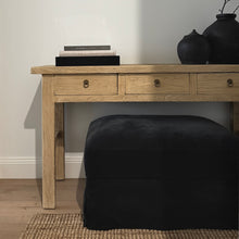 Load image into Gallery viewer, Organic Console _ Three Drawer _ 140cm _ Blonde Elm
