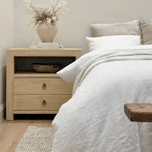 Load image into Gallery viewer, Organic Bedside Table _ XL _ Blonde Elm

