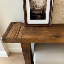Load image into Gallery viewer, European Oak Hallway Table _ Natural

