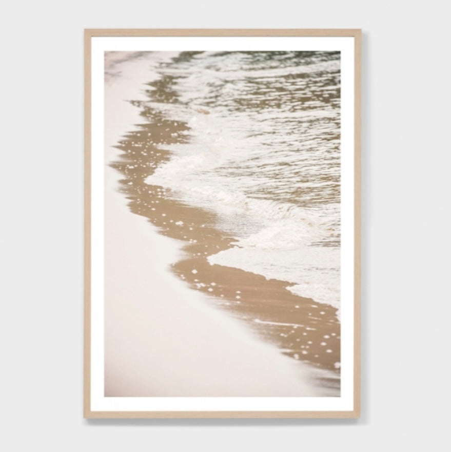 Shimmering Waves by Middle of Nowhere _ Framed Print