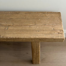 Load image into Gallery viewer, American Farmhouse Bench _ 190cm _ Honey Elm
