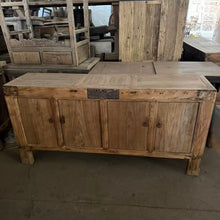 Load image into Gallery viewer, Ming Authentic Antique Sideboard _ Raw Natural Elm _ 172cm
