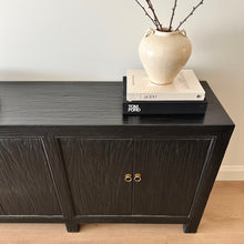 Load image into Gallery viewer, Provincial Sideboard _ 4 Door _ Modern Black
