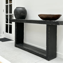 Load image into Gallery viewer, Provincial Platform Hallway Table | Black Elm
