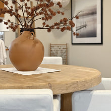 Load image into Gallery viewer, Organic Round Dining Table _ Blonde Elm _ 2 Sizes

