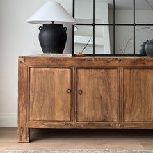 Load image into Gallery viewer, Authentic Antique Sideboard _ Raw Natural Elm _ 189cm
