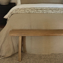 Load image into Gallery viewer, Farmhouse Skinny Bench _ Earthy Brown
