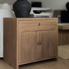 Load image into Gallery viewer, Antique Oversize Bedside _ Earthy Brown
