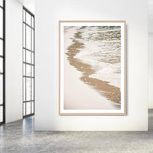 Load image into Gallery viewer, Shimmering Waves by Middle of Nowhere _ Framed Print

