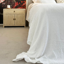 Load image into Gallery viewer, Organic Oversize Bedside Table _ Blonde Elm
