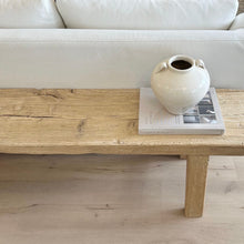 Load image into Gallery viewer, Organic Bench _ Blonde Elm _ 2 Sizes
