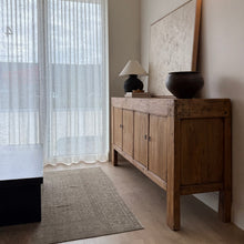 Load image into Gallery viewer, Authentic Antique Sideboard _ Warm Natural Elm _ 222cm
