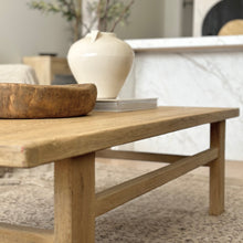 Load image into Gallery viewer, Honey Elm _ Oriental Coffee Table _ 140cm
