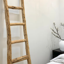 Load image into Gallery viewer, Organic Decorative Ladder | Blonde Elm
