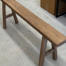 Load image into Gallery viewer, Farmhouse Skinny Bench _ Earthy Brown
