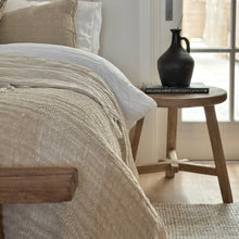 Load image into Gallery viewer, Antique Side Table _ Tri-Leg_ Aged Elm
