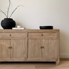 Load image into Gallery viewer, Antique Sideboard _ 160cm _ Aged Elm
