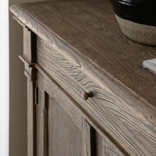 Load image into Gallery viewer, French Provincial Buffet _ Distressed Brown
