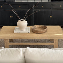 Load image into Gallery viewer, Honey Elm _ Oriental Coffee Table _ 140cm
