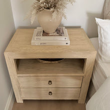 Load image into Gallery viewer, Organic Bedside Table _ XL _ Blonde Elm
