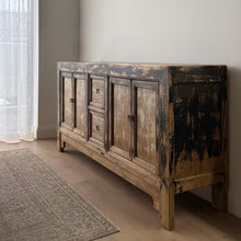 Load image into Gallery viewer, Authentic Antique Sideboard _ Distressed Elm _ 190cm
