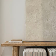 Load image into Gallery viewer, Quiet Earth Collection _ Framed Textured Canvas by Sarah Farinski _ Neutral Beige
