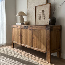 Load image into Gallery viewer, Authentic Antique Sideboard _ Raw Natural Elm _ 190cm
