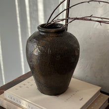 Load image into Gallery viewer, Antique Glazed Pottery _ V2 _ Rustic Brown
