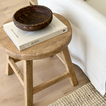 Load image into Gallery viewer, Antique Side Table | Medium | Aged Elm
