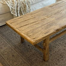 Load image into Gallery viewer, Organic Coffee Table _ Raw Natural Elm
