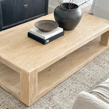 Load image into Gallery viewer, Organic Farmhouse Coffee Table _ XL _ Blonde Elm

