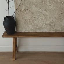 Load image into Gallery viewer, Ming Skinny Bench _ 140cm _ Rustic Brown
